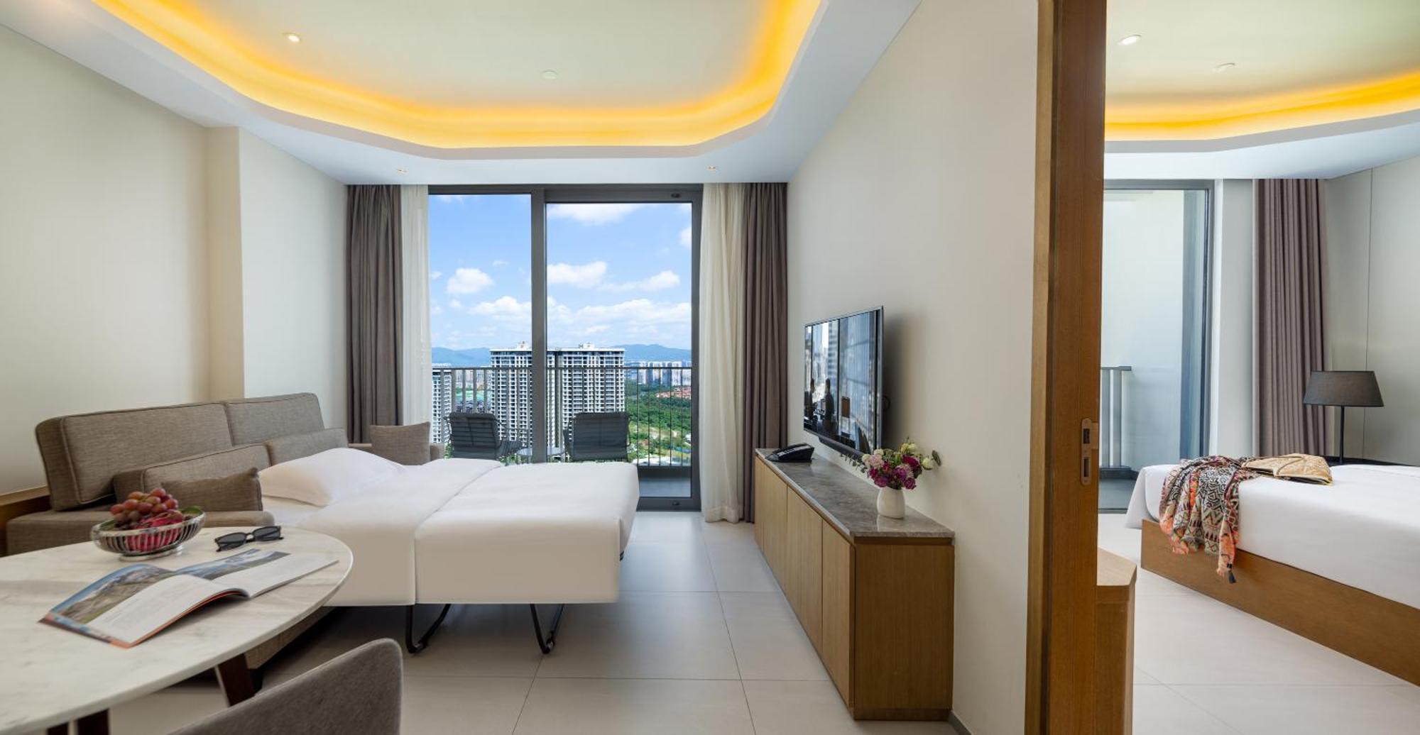 Oakwood Apartments Sanya Exterior foto